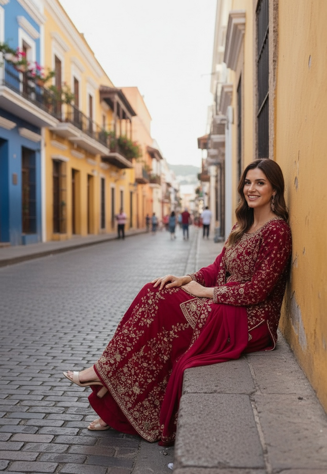 Party wear sharara set