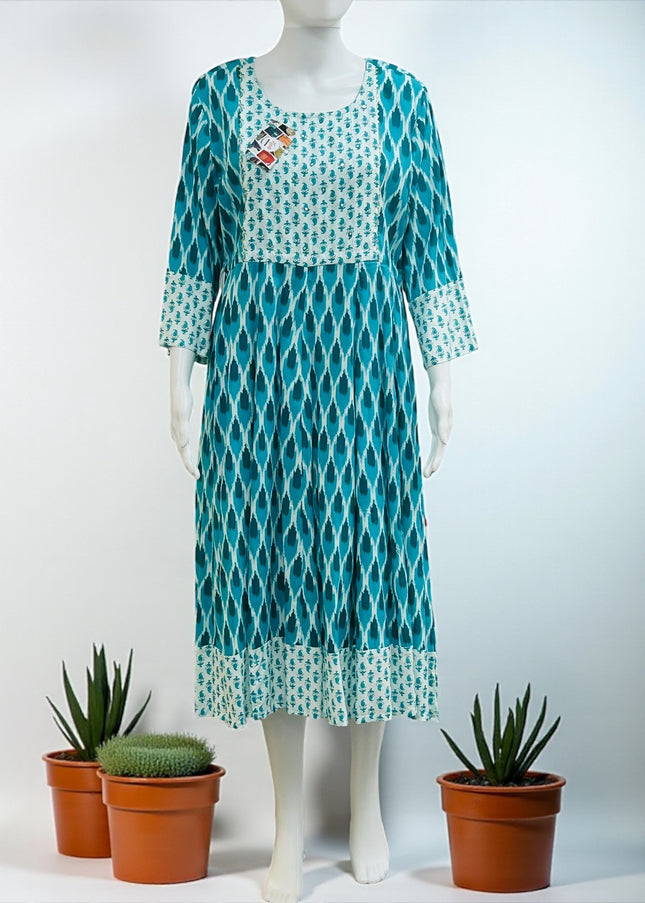 Jaipur cotton Kurti - Kurti Connection USA