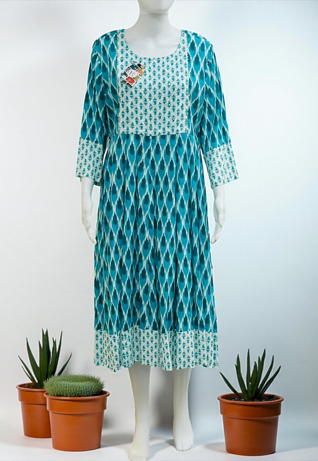 Jaipur cotton Kurti - Kurti Connection USA