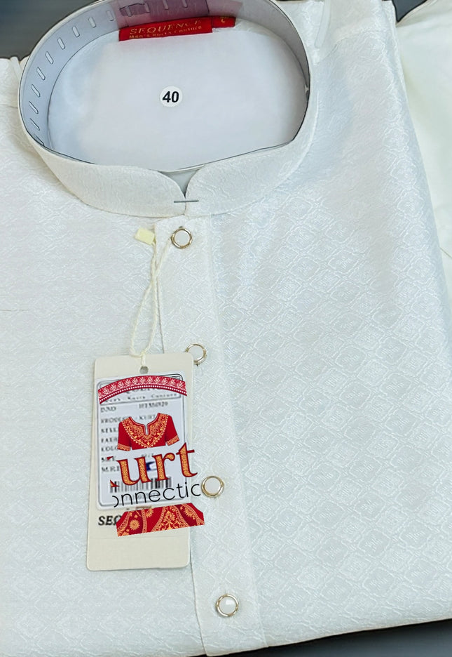 Silk kurta pajama set - Kurti Connection USA