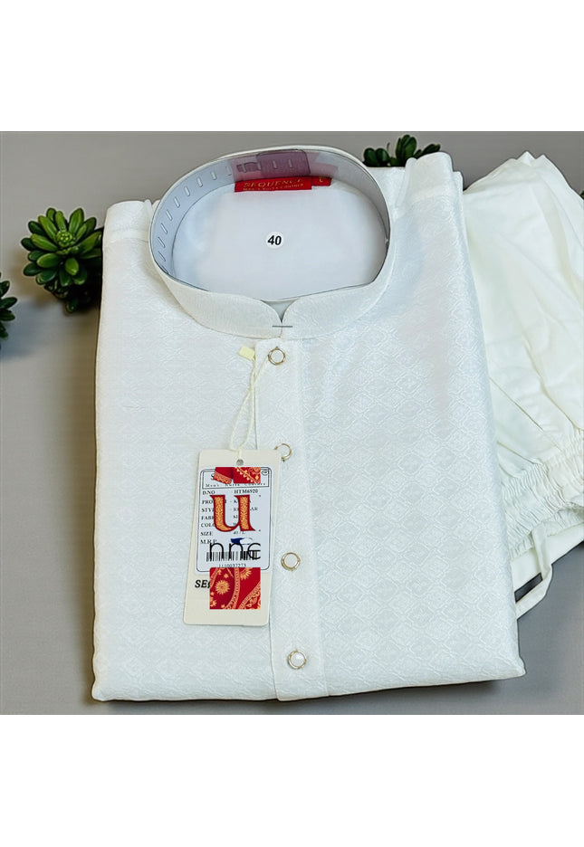 Silk kurta pajama set - Kurti Connection USA