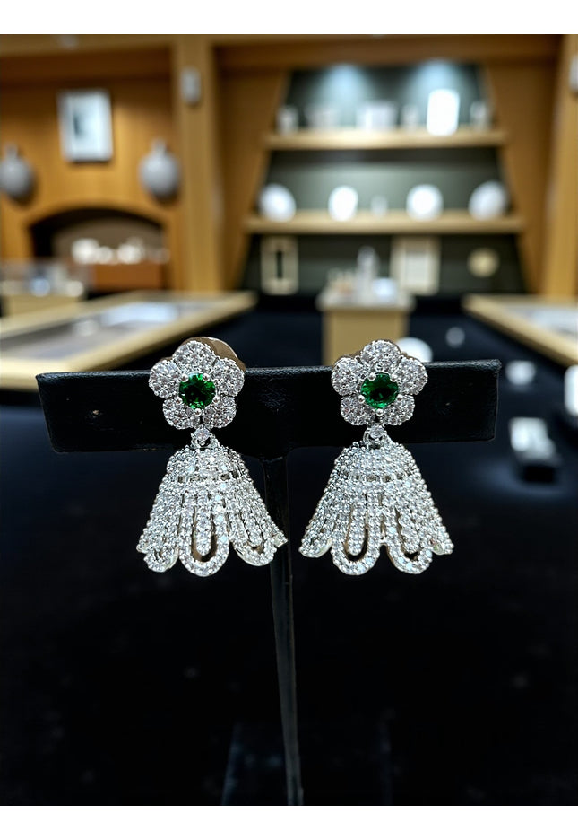 Small jhumki earrings - Kurti Connection USA