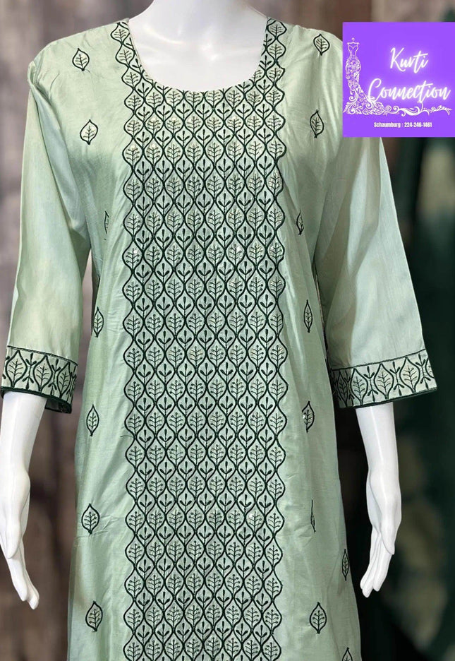 Three piece suit , salwar suit - Kurti Connection USA
