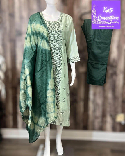 Three piece suit , salwar suit - Kurti Connection USA