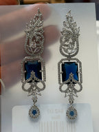 Statement earrings: AD earrings by Kurti Connection USA