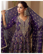 Wedding collection: Sandhya: sharara suits by Kurti Connection USA