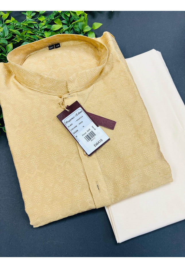 Silk kurta pajaama set - Kurti Connection USA