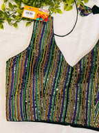 Sequin blouse - Kurti Connection USA