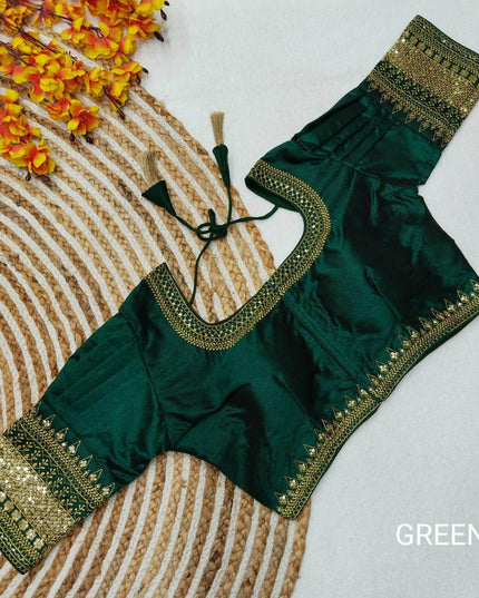 Silk Blouses : Colors available - Kurti Connection USA