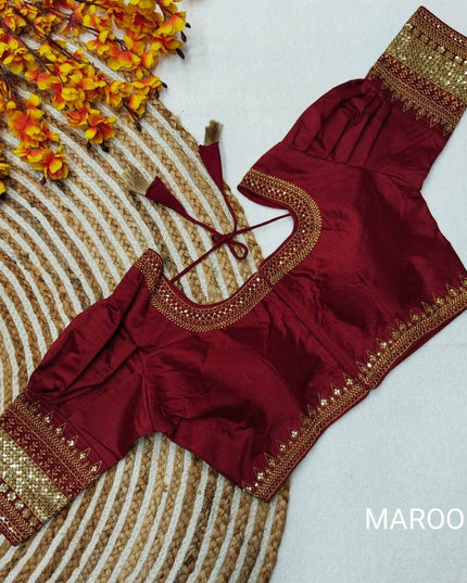 Silk Blouses : Colors available - Kurti Connection USA