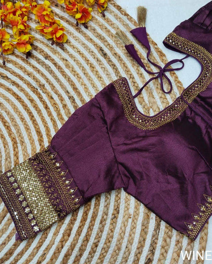 Silk Blouses : Colors available - Kurti Connection USA