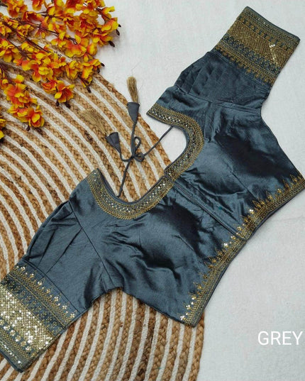 Silk Blouses : Colors available - Kurti Connection USA