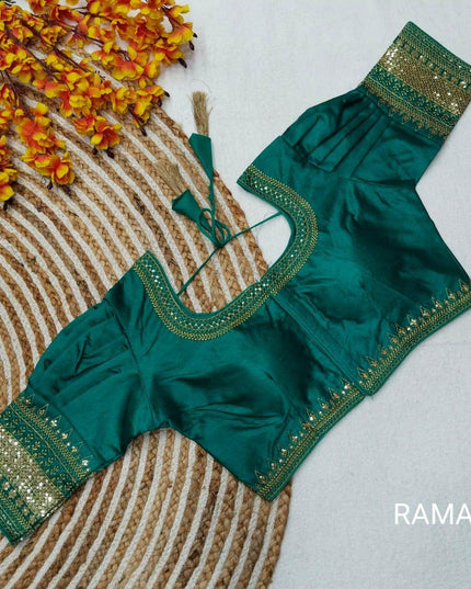 Silk Blouses : Colors available - Kurti Connection USA