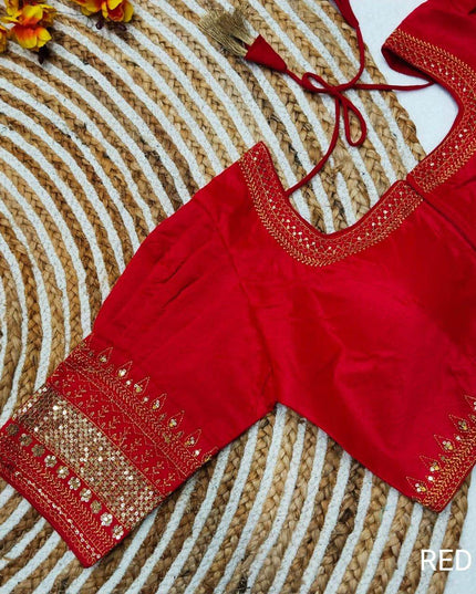 Silk Blouses : Colors available - Kurti Connection USA