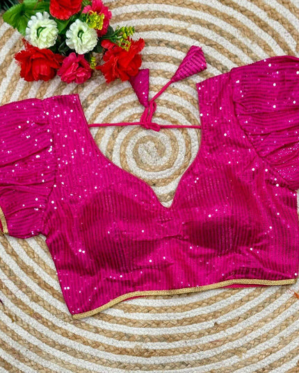 3306 sequin blouses | readymade blouse for saree - Kurti Connection USA