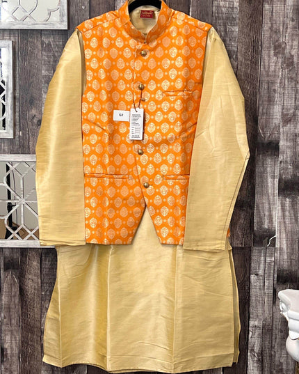 Mens kurta with Jacket - Kurti Connection USA