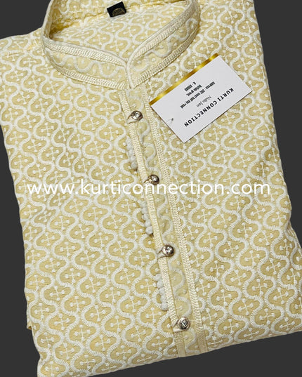 Chikankari Kurta Set - Kurti Connection USA