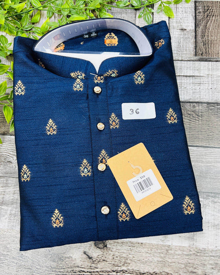 Silk kurta pajama set , Mens kurta pajaama - Kurti Connection USA