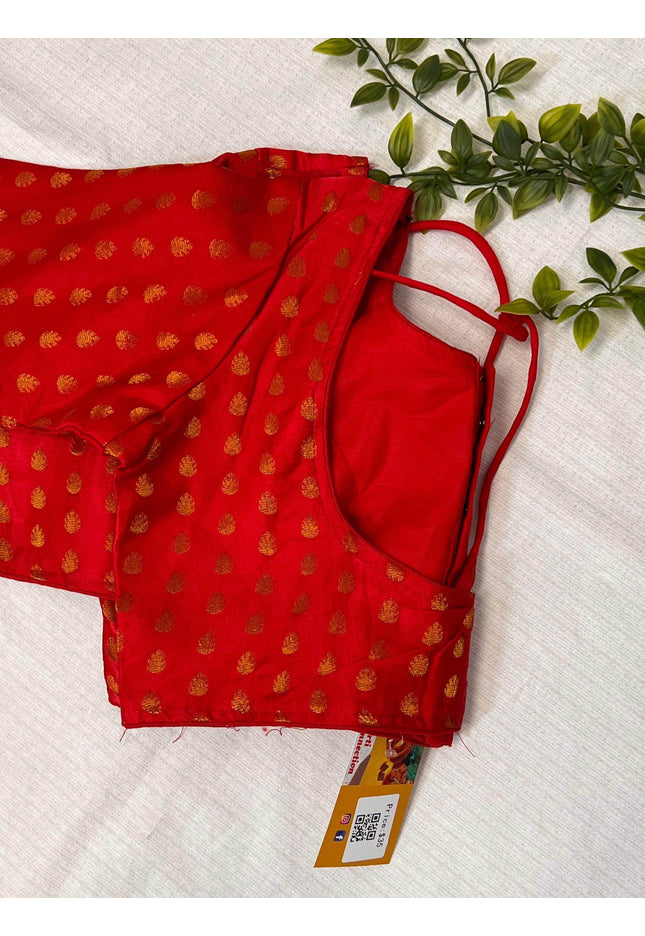 Red blouse - Kurti Connection USA