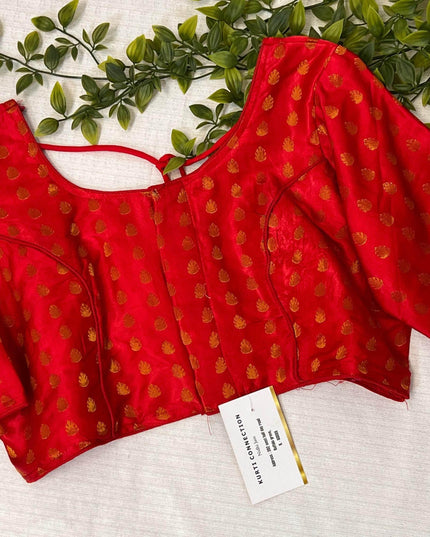 Red blouse - Kurti Connection USA