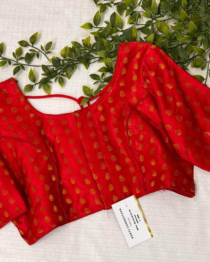Red blouse - Kurti Connection USA