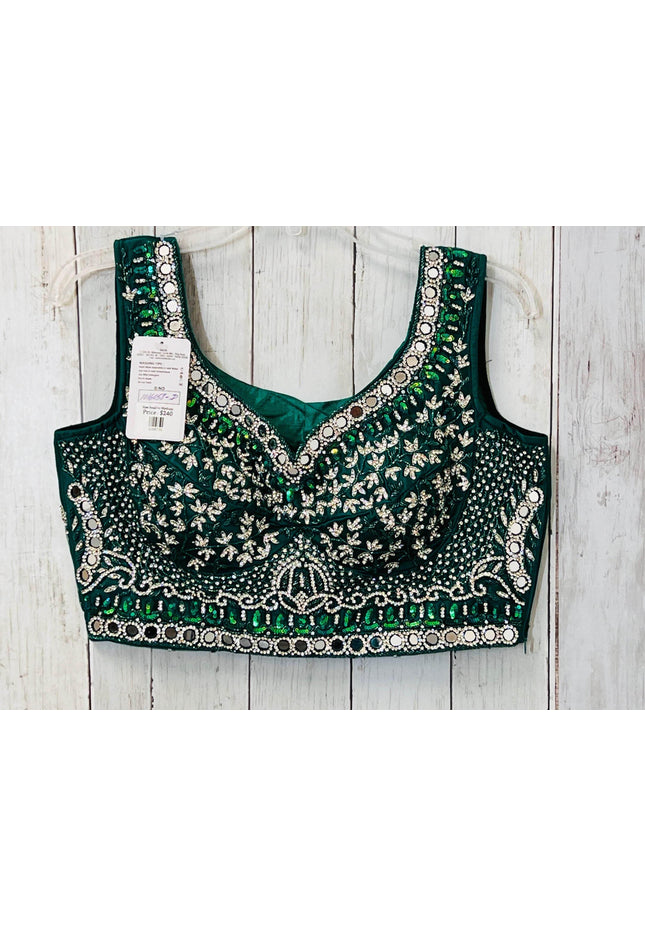 Heavy party wear blouse - Kurti Connection USA