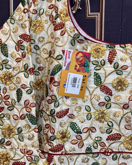 Long blouse for saree / lehenga - Kurti Connection USA