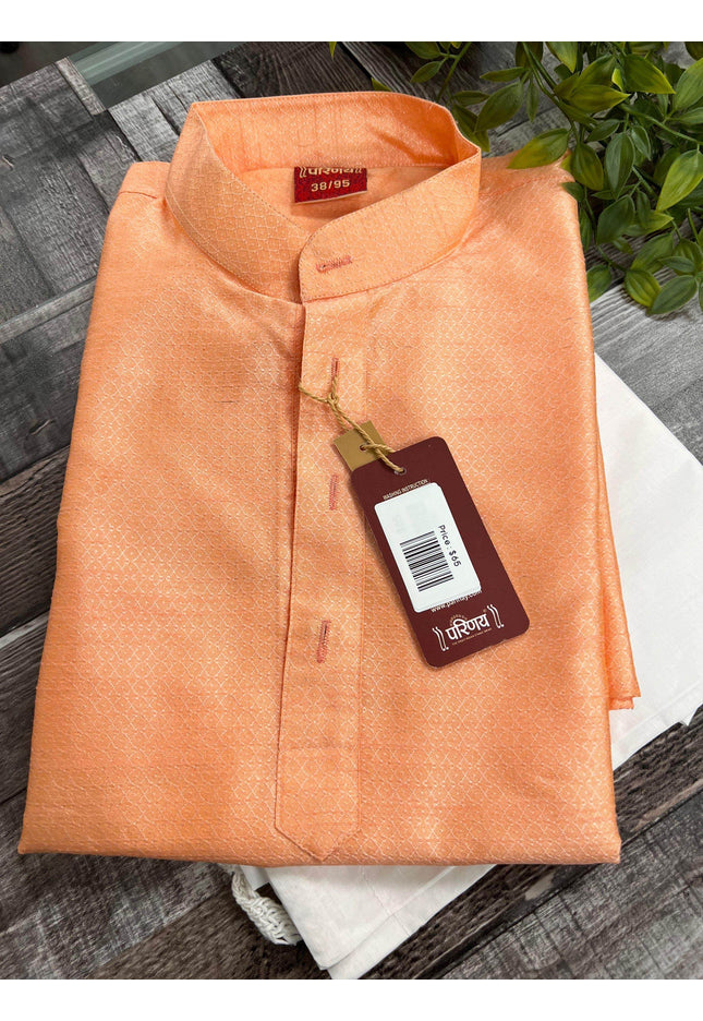 Silk kurta pajaama set - Kurti Connection USA