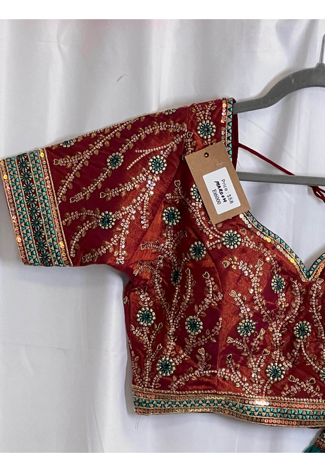 Silk blouse - Kurti Connection USA