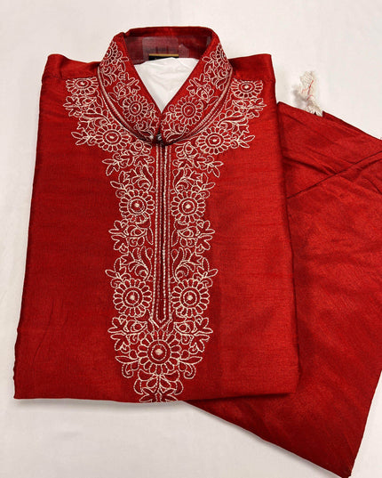 Size 46/ silk kurta pajaama set - Kurti Connection USA