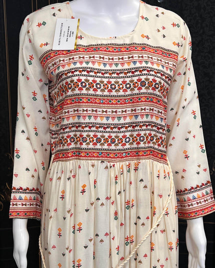 Soft cotton long kurti : SALE - Kurti Connection USA