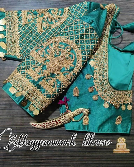 Silk blouses | Maggam work blouse - Kurti Connection USA