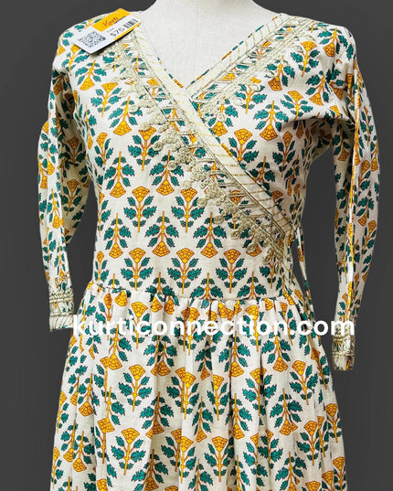 Jaipur cotton Kurti dupatta set - Kurti Connection USA