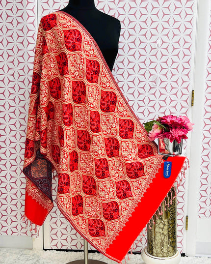Woolen dupatta | pashmina shawl - Kurti Connection USA