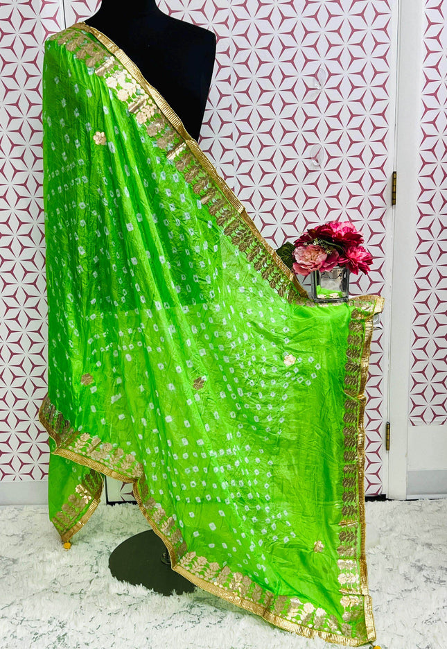 Bandhani dupatta - Kurti Connection USA