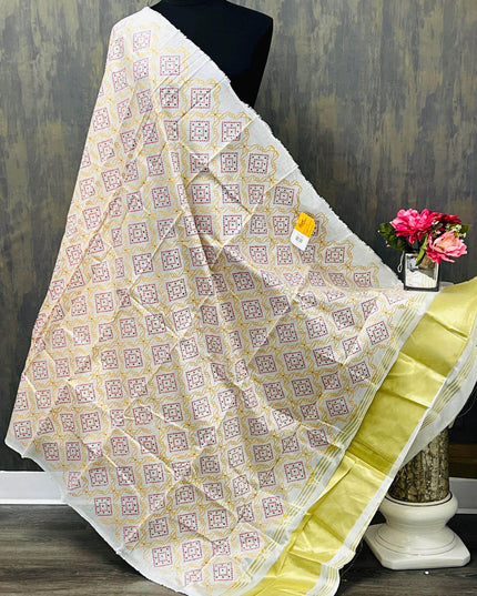 Silk dupatta - Kurti Connection USA