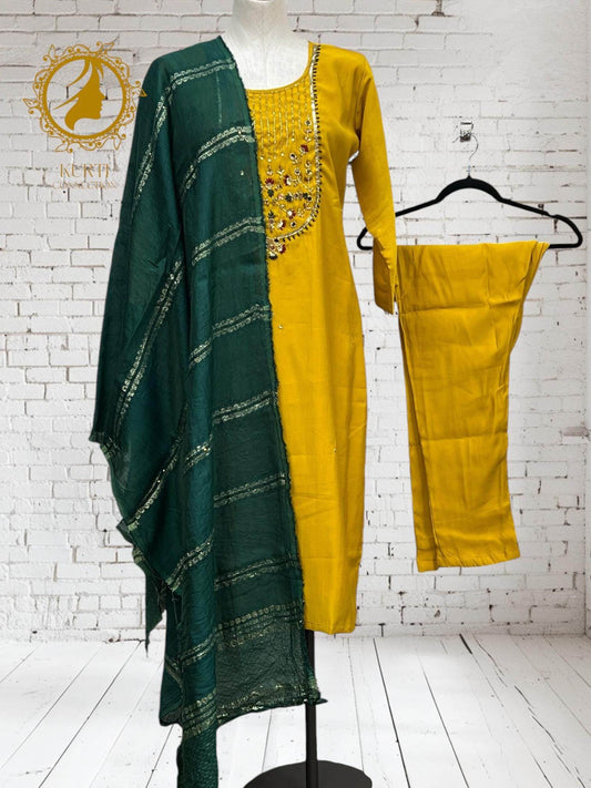 Kurti pant set | salwar suit - Kurti Connection USA