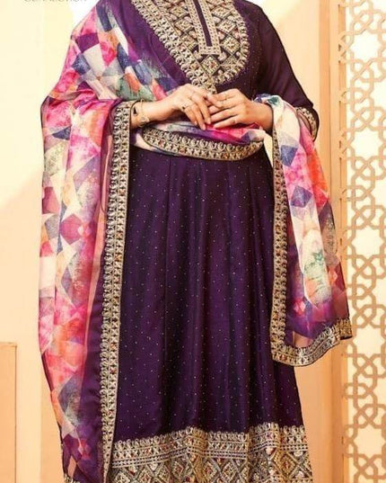 Silk kurti set | salwar suit - Kurti Connection USA