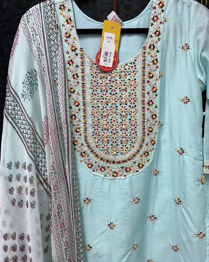 Silk Kurti set | salwar suit - Kurti Connection USA