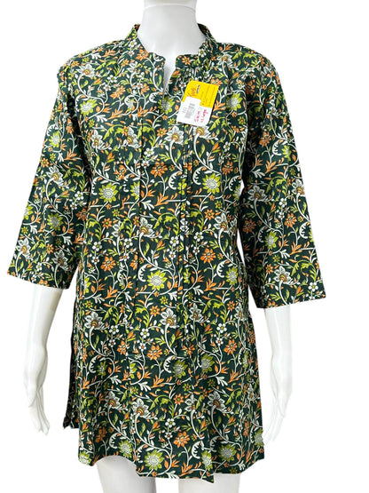 Cotton Short Kurti - Kurti Connection USA