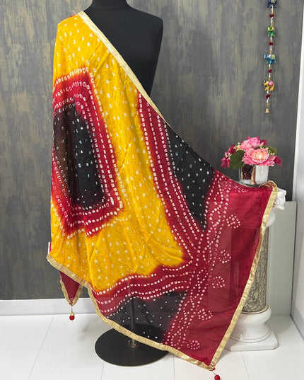 Bandhani dupatta - Kurti Connection USA