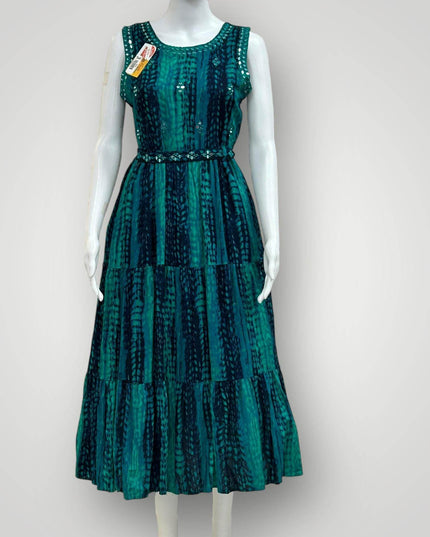 Rayon Long Kurti - Kurti Connection USA