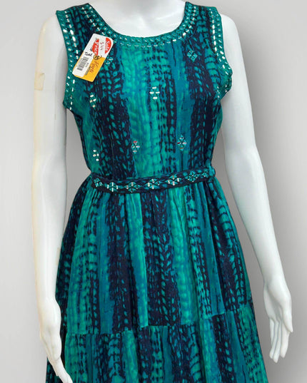 Rayon Long Kurti - Kurti Connection USA