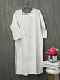 White Kurti set - Kurti Connection USA
