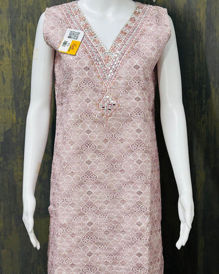 Sequin Chikankari kurti - Kurti Connection USA