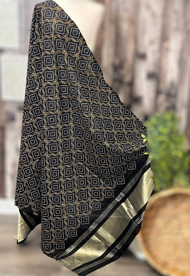 Bandhani print dupatta - Kurti Connection USA