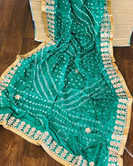 Gota patti bandhani dupatta - Kurti Connection USA
