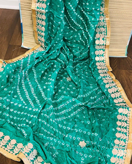 Gota patti bandhani dupatta - Kurti Connection USA