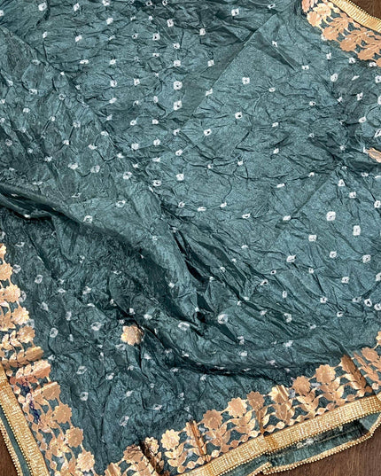 Gota patti bandhani dupatta - Kurti Connection USA