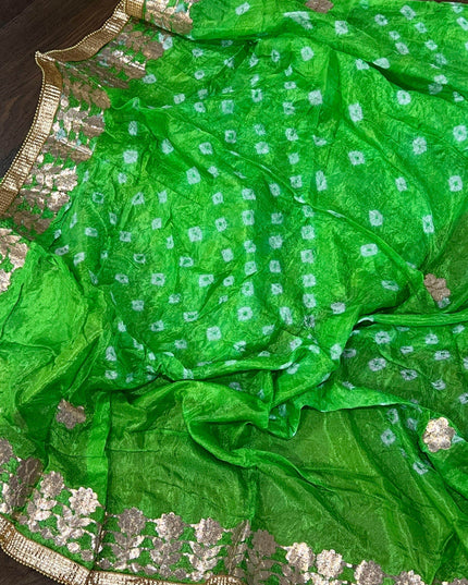 Gota patti bandhani dupatta - Kurti Connection USA